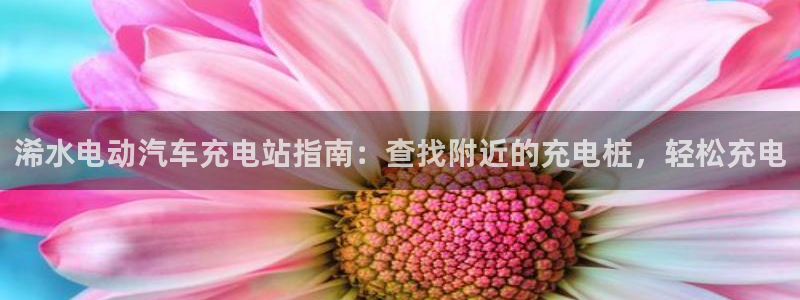 威廉指数公式：浠水电动汽车充电站指南：查找附近的充电桩，轻松充电