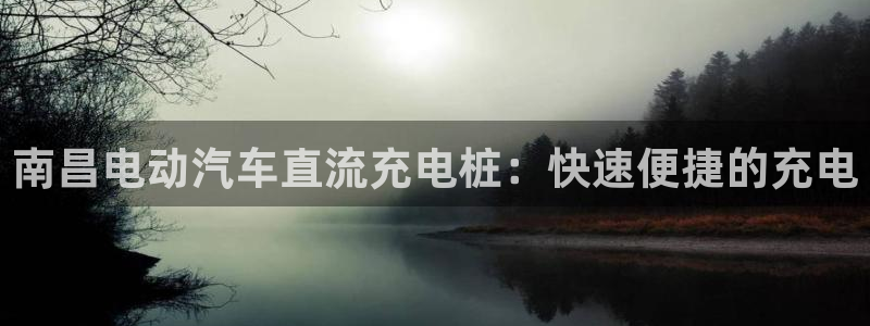 威廉体育官方app下载苹果手机：南昌电动汽车直流充电桩：快速便捷的充电