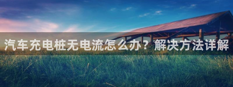 威廉和澳门：汽车充电桩无电流怎么办？解决方法详解