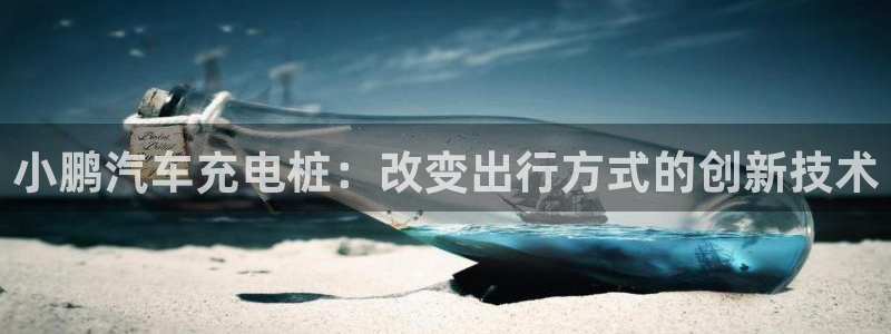 威廉希尔足球分析师：小鹏汽车充电桩：改变出行方式的创新技术