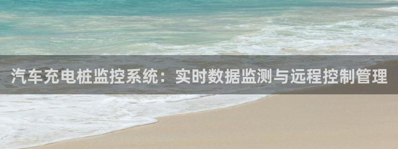 威廉希尔体系标准表：汽车充电桩监控系统：实时数据监测与远程控制管理
